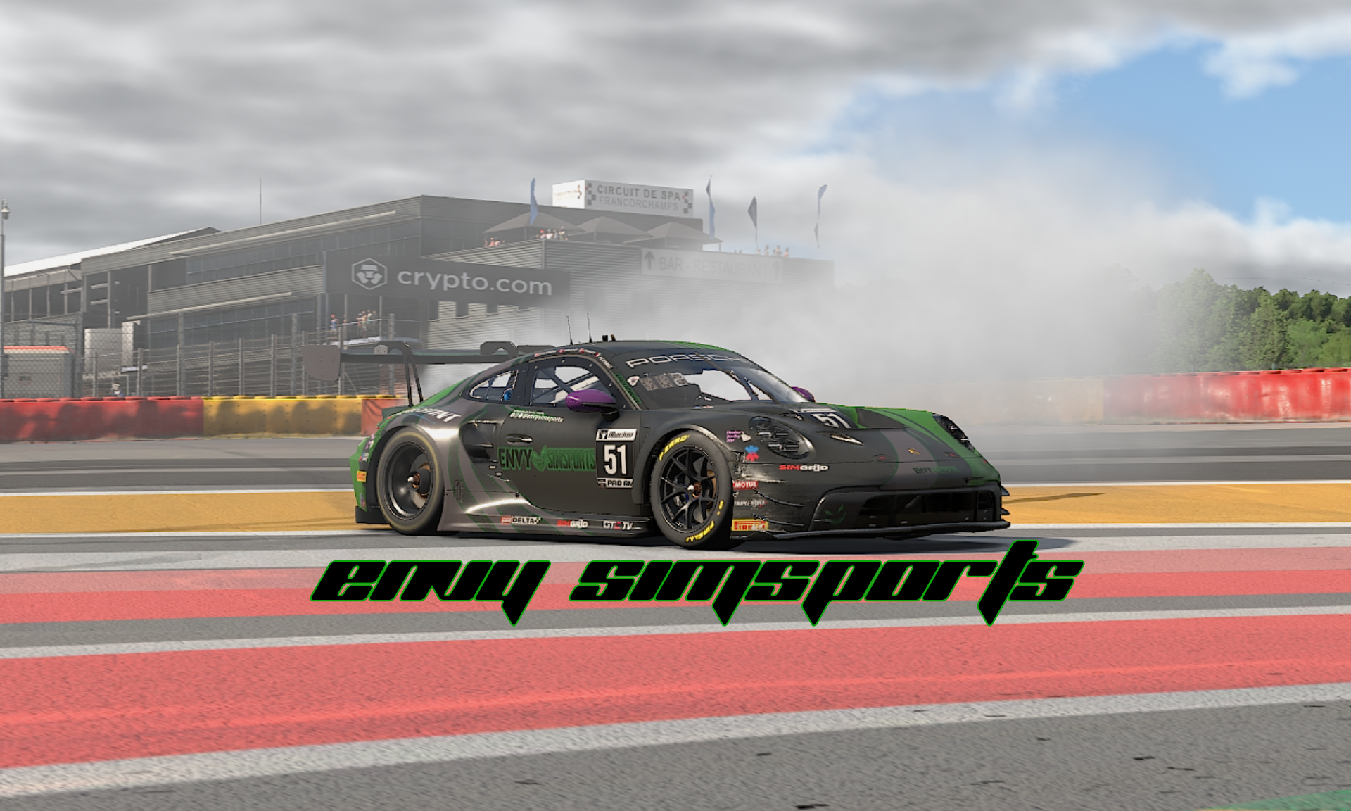 Envy SimSports Secures a Thrilling 2nd Place Finish at the 2025 iRacing 24 Hours of Spa.
